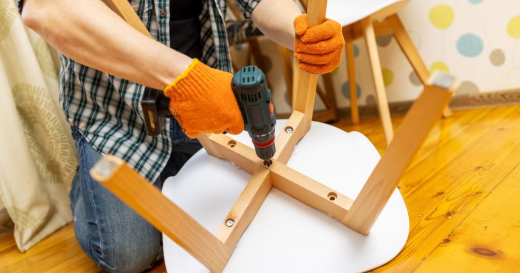 montagem de mesa e cadeiras em Fortaleza